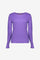 Geisha Damen Basic-Rippstrick-T-Shirt