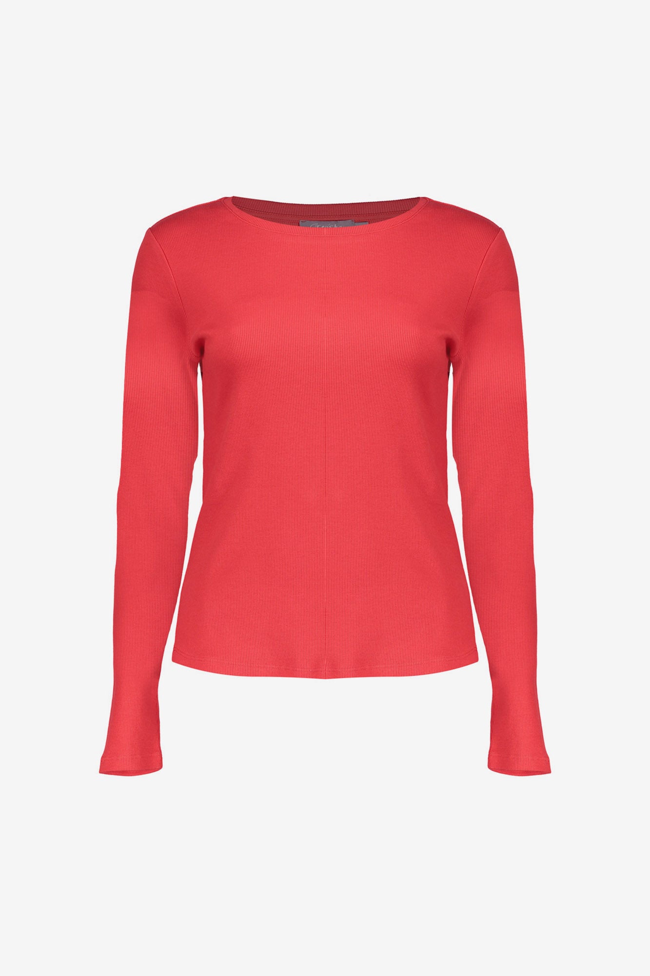 Geisha Damen Basic-Rippstrick-T-Shirt