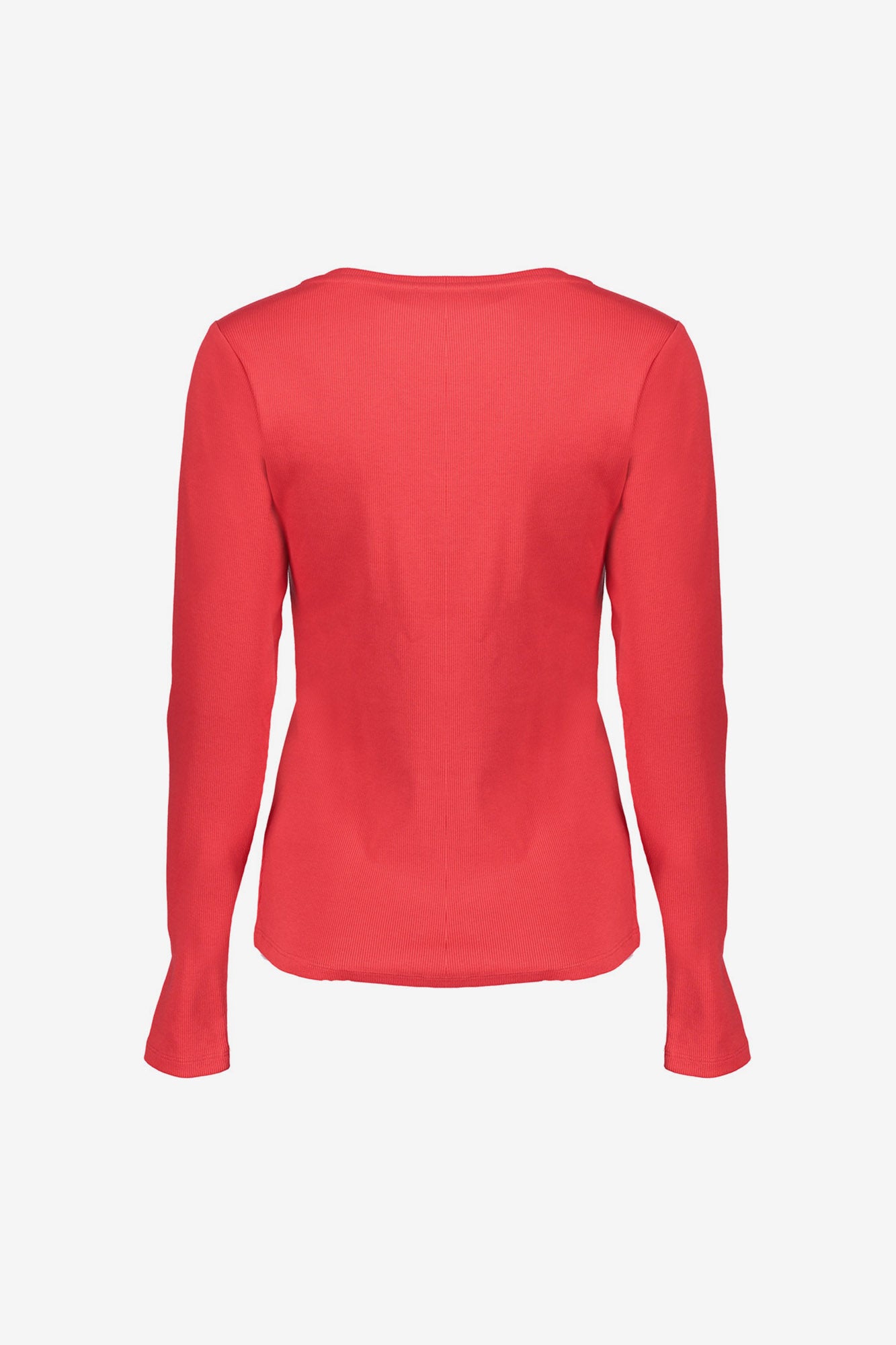 Geisha Damen Basic-Rippstrick-T-Shirt