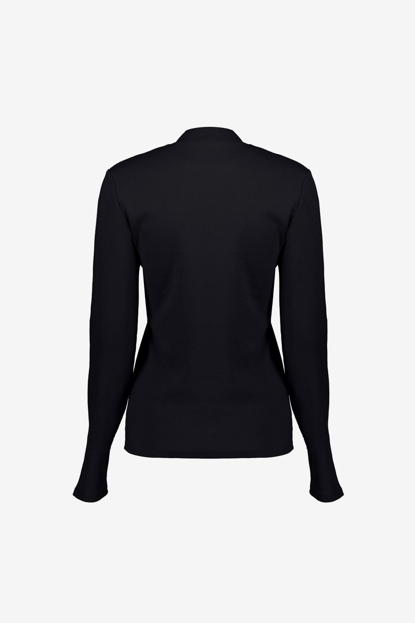 Geisha Damen-Rippstrick-T-Shirt aus weichem Material