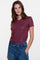 Geisha Damen-Jersey-T-Shirt mit Folienprint