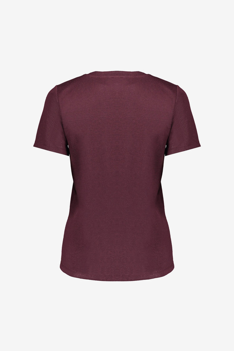 Geisha Damen-Jersey-T-Shirt mit Folienprint