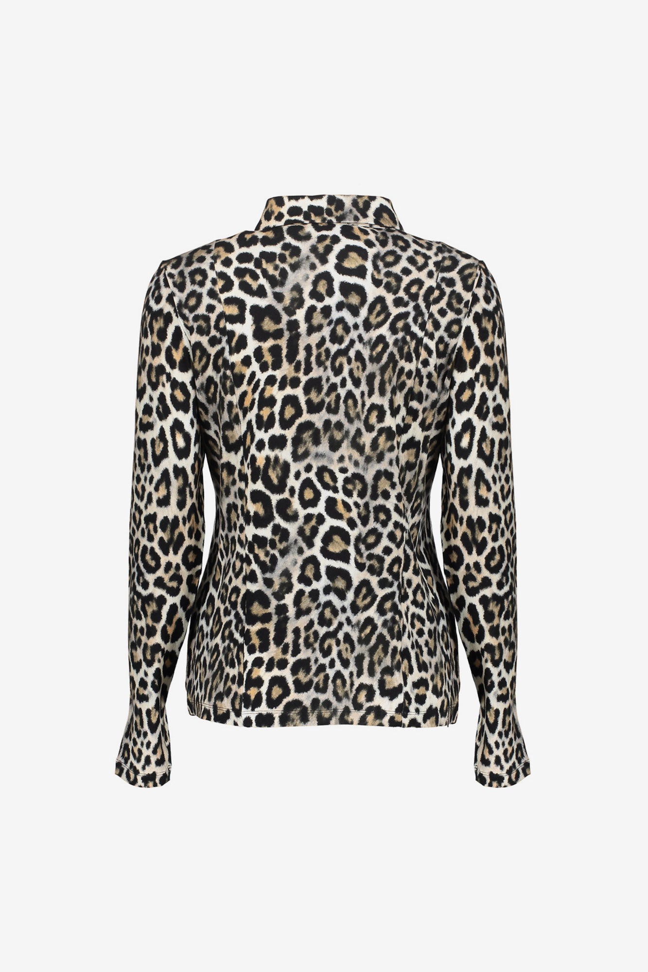 Geisha Damen Jersey-Bluse mit Leopardenprint