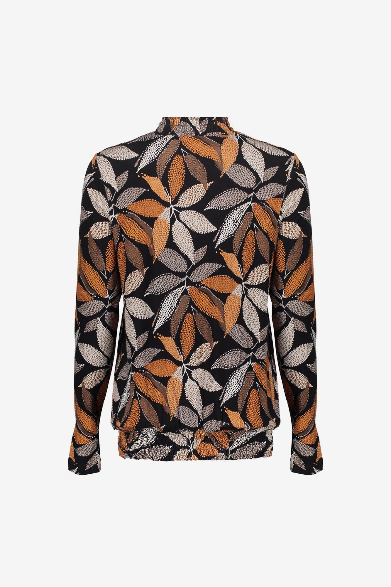 Geisha Damen-Top mit Smokdetails