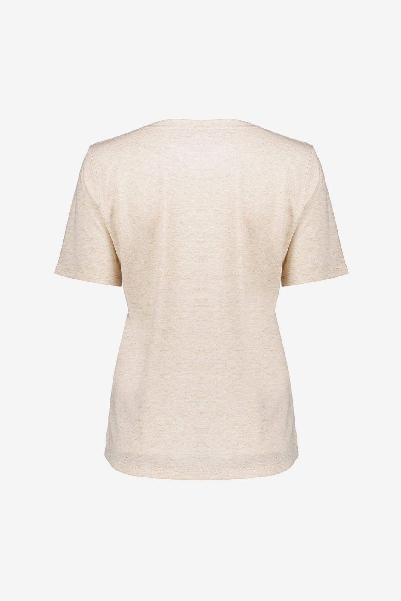 Geisha Damen-Melange-T-Shirt „Bonheur“