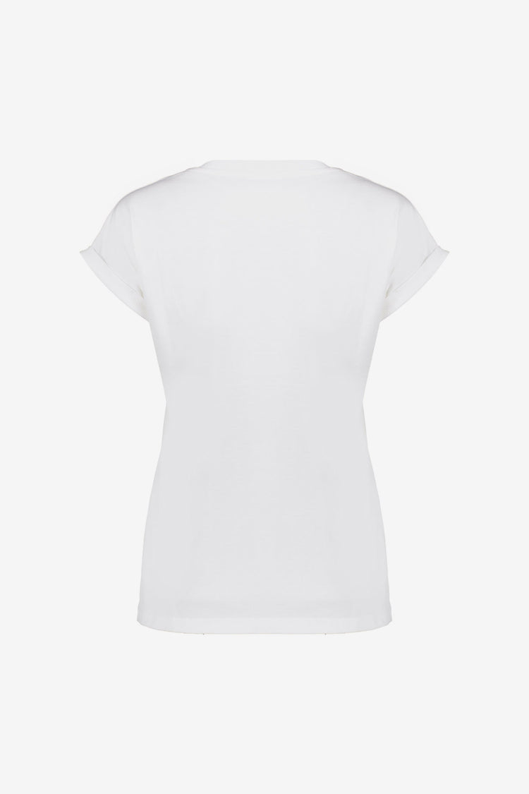 Geisha Damen-T-Shirt „Miracle“ mit umgeschlagenen Ärmeln