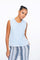 Geisha Fashion Damen Denim Boxy Top