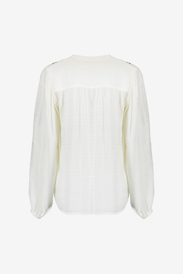 Geisha Fashion Damen Top mit Broderie Anglaise