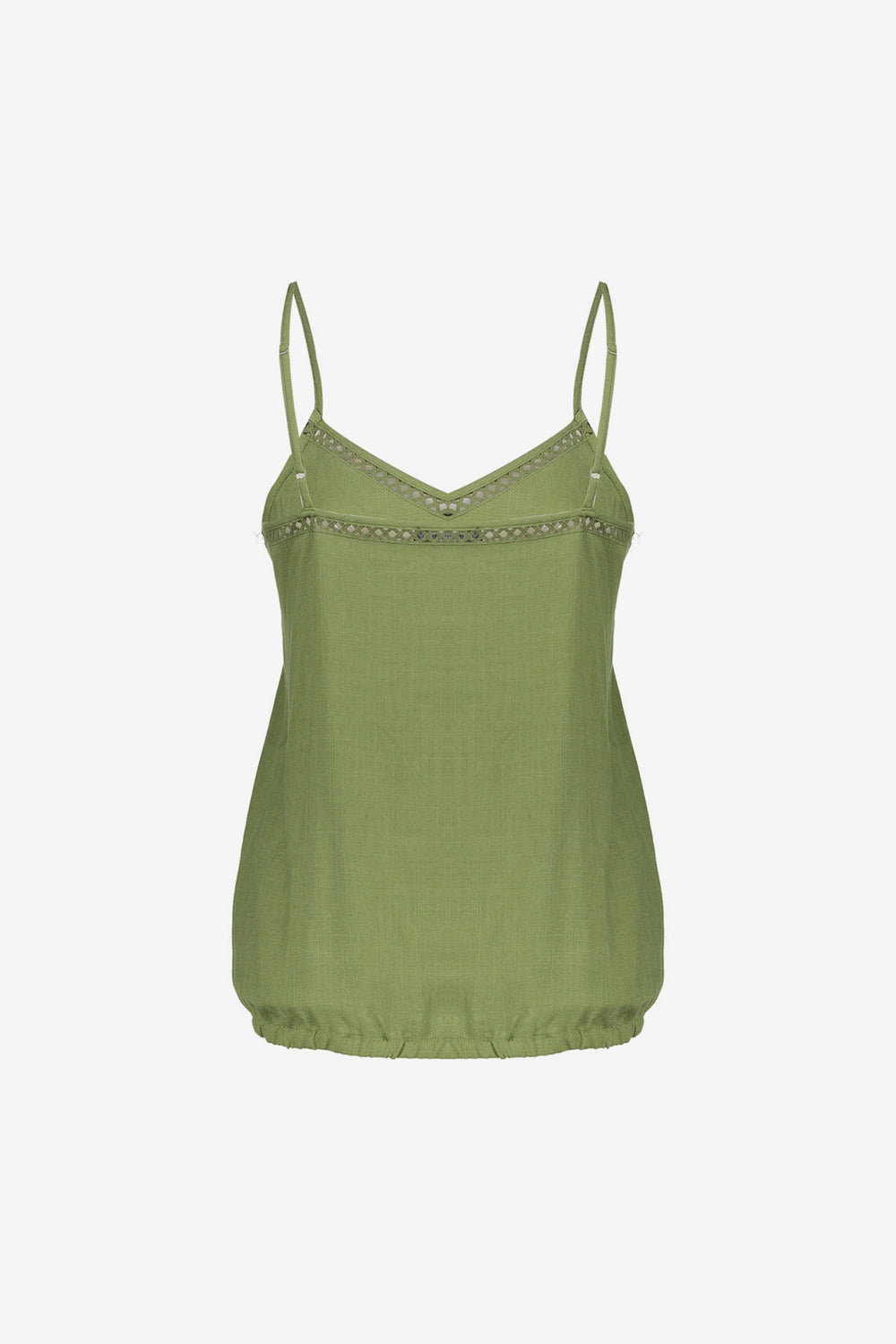 Geisha Damen sommerliches Leinentop