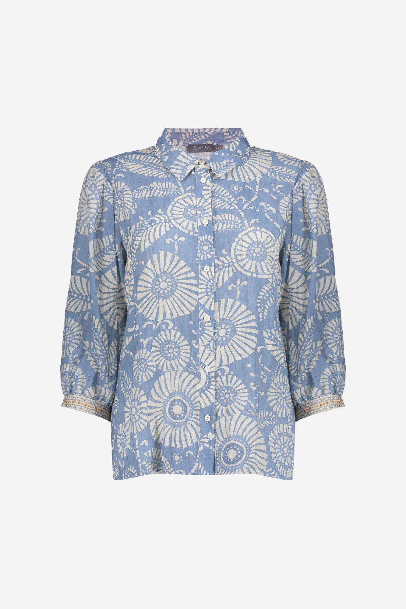 Geisha Fashion Damen Bluse mit grafischem Print