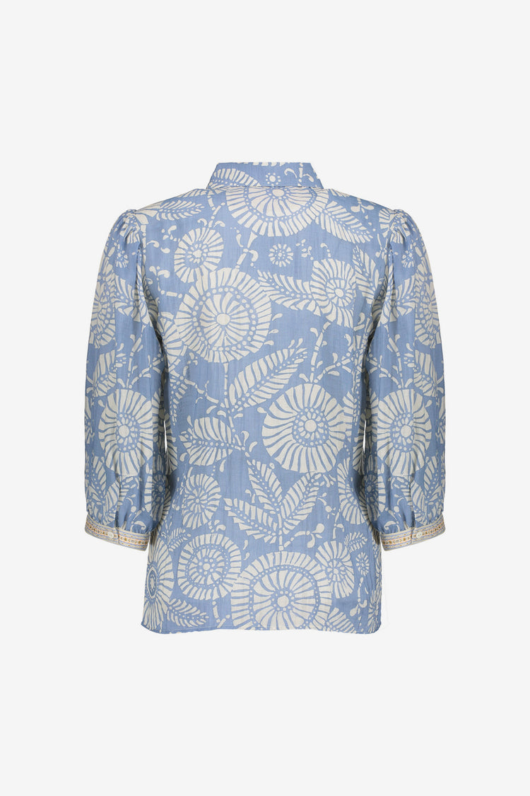 Geisha Fashion Damen Bluse mit grafischem Print