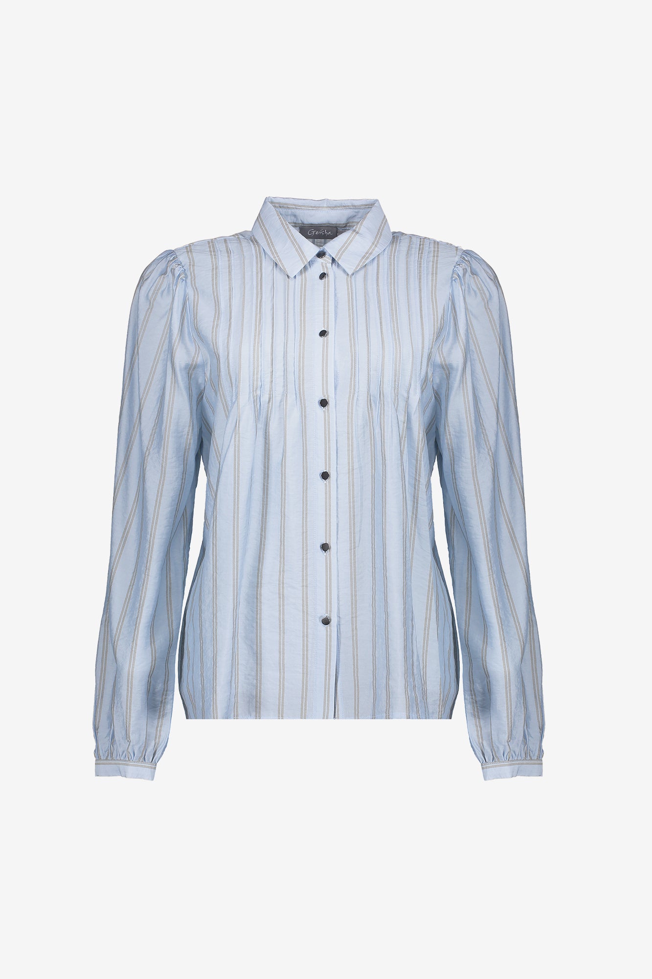 Geisha Damenbluse mit Streifenmuster