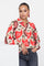 Geisha Damenbluse mit farbenfrohem Print