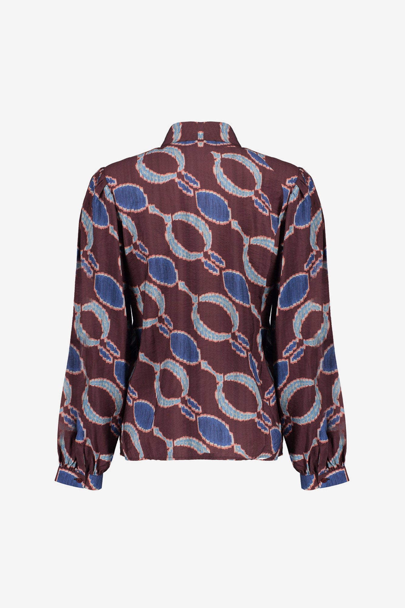Geisha Damenbluse mit grafischem Muster