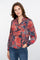 Geisha Damen-Top mit buntem Muster