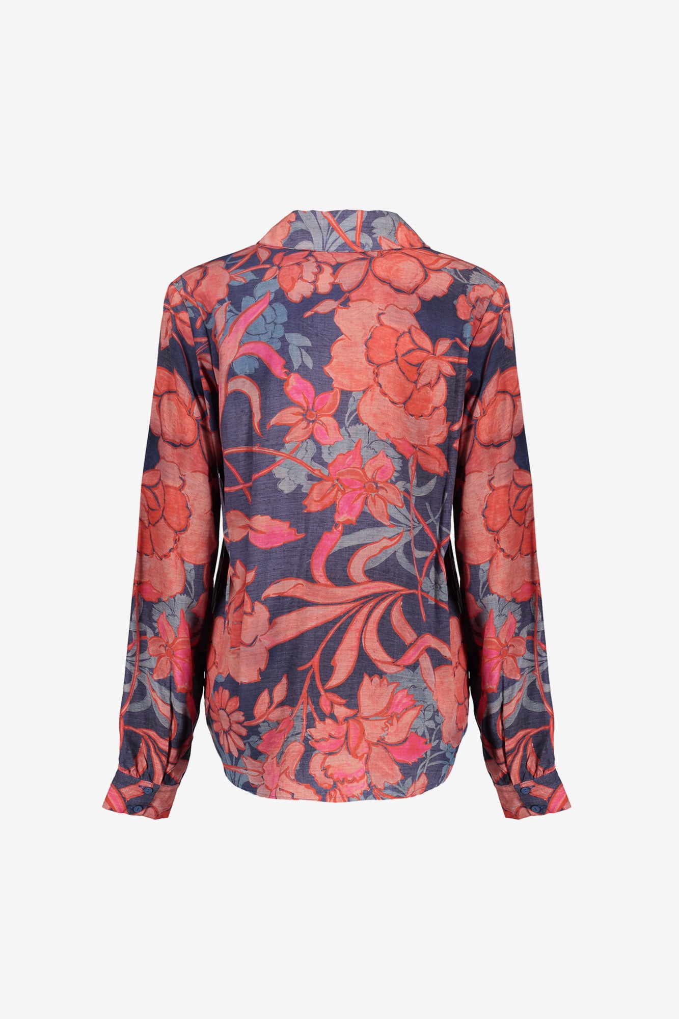 Geisha Damen-Top mit buntem Muster