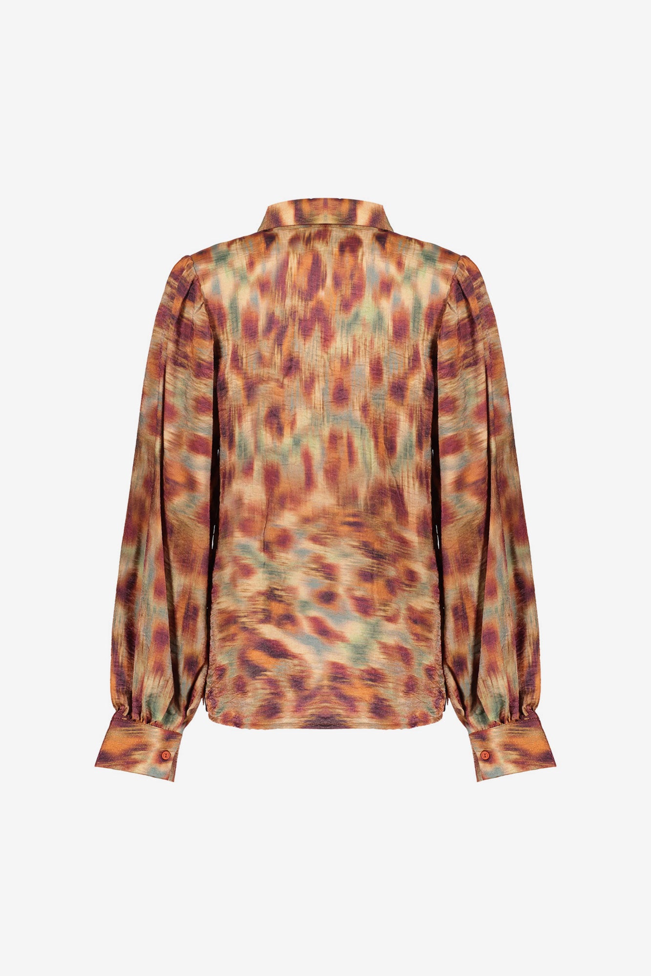 Geisha Damenbluse mit Ecoline-Print