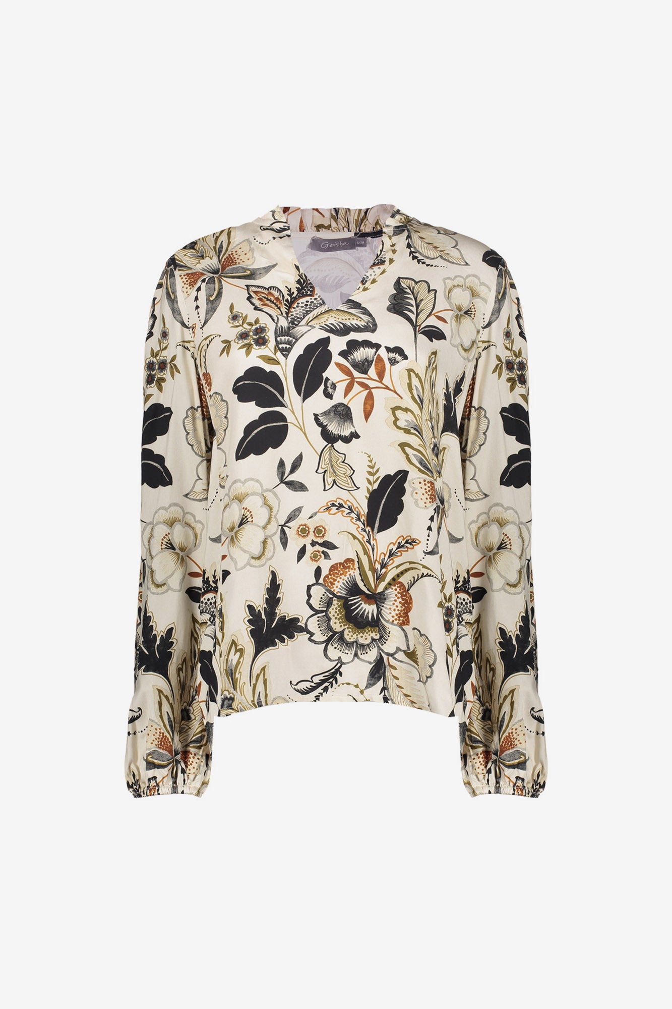 Geisha Damen-Top mit Boho-Print