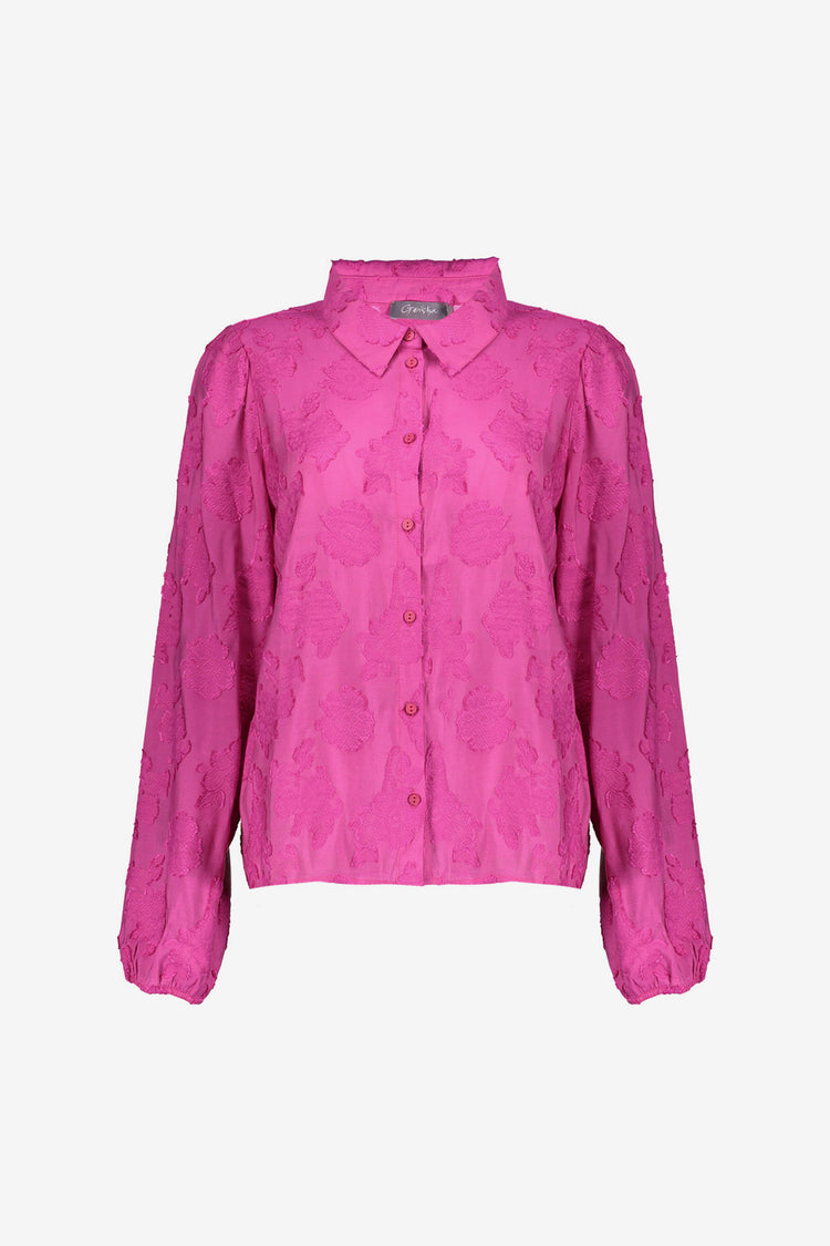 Geisha Damen Fil-Coupé-Bluse