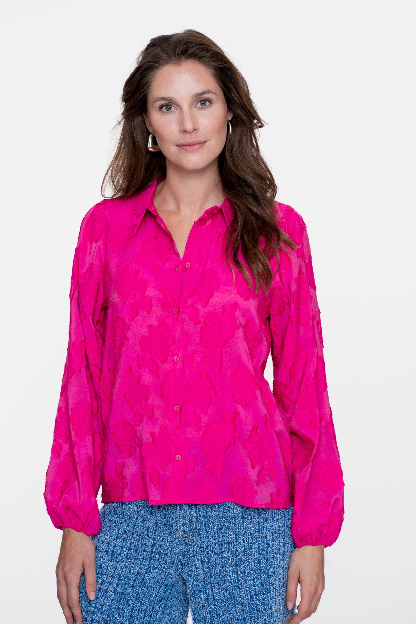 Geisha Damen Fil-Coupé-Bluse