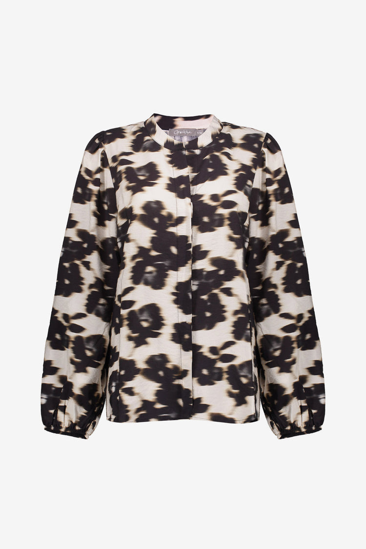 Geisha Damenbluse mit Blumenprint