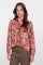 Geisha Damen-Bluse mit farbenfrohem Blumenmuster