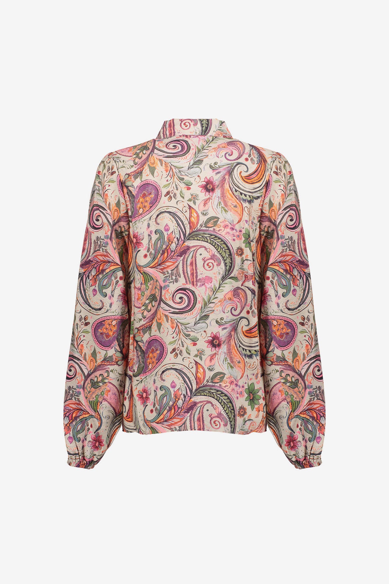 Geisha Damen-Bluse mit elegantem Blumenmuster