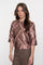 Geisha Damen-Top mit Metallic-Effekt und flauschigem Garn