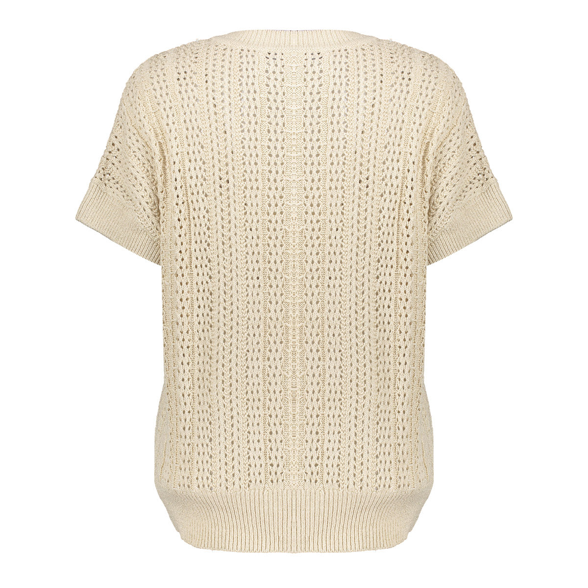 Geisha Fashion Damen Strick-Spencer mit Lurex