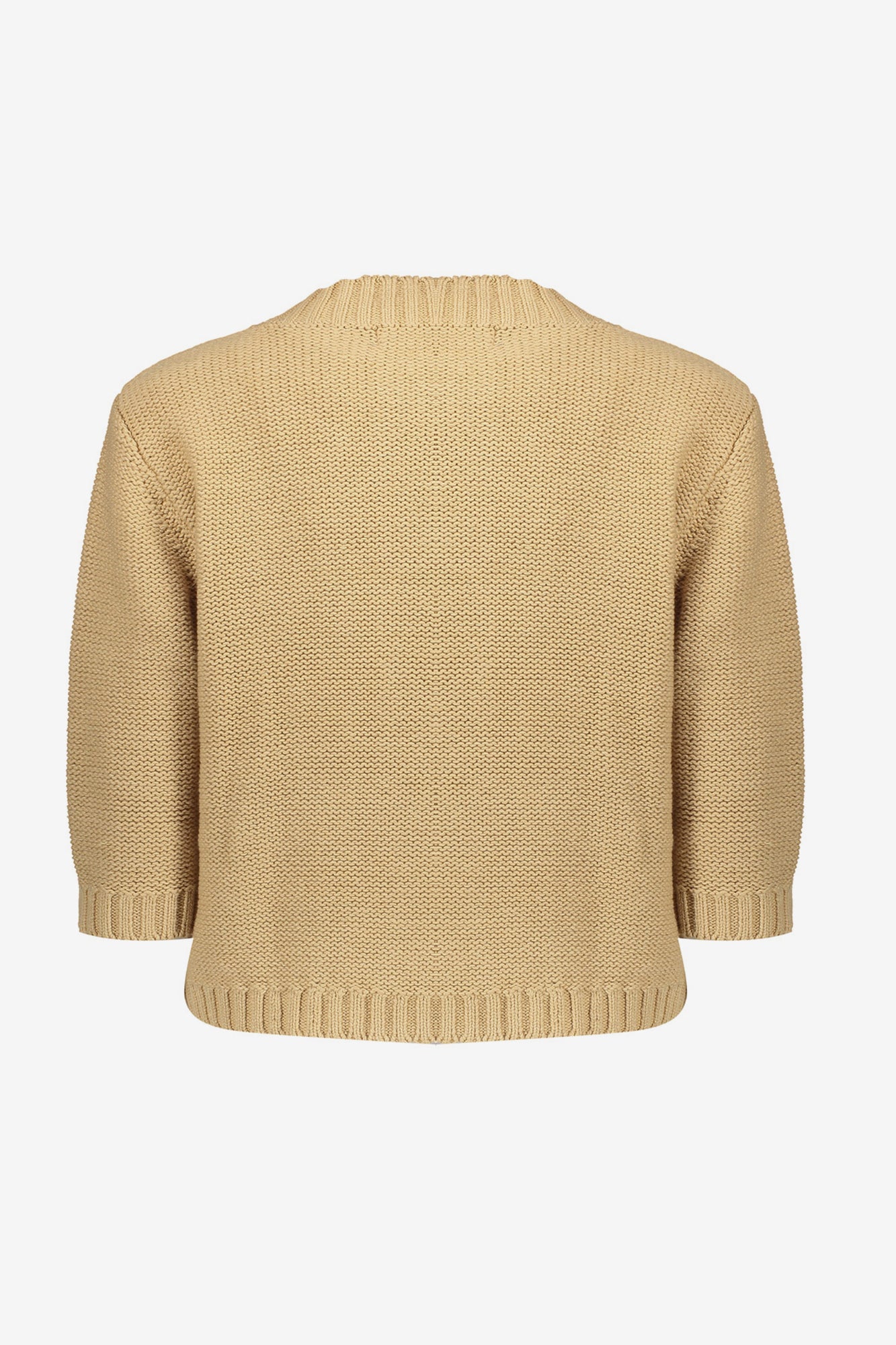 Geisha Fashion Damen Boxy Cardigan mit goldenen Knöpfen