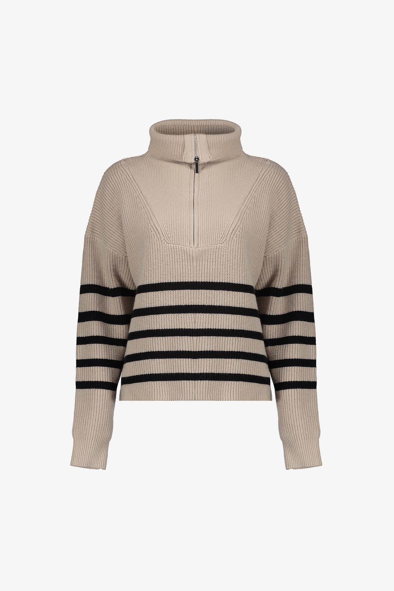 Geisha Damenpullover mit Streifenmuster