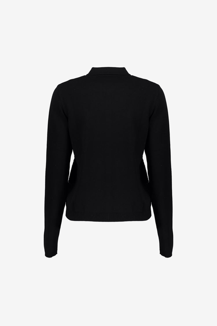 Geisha Damen-Strickjacke mit Pailletten