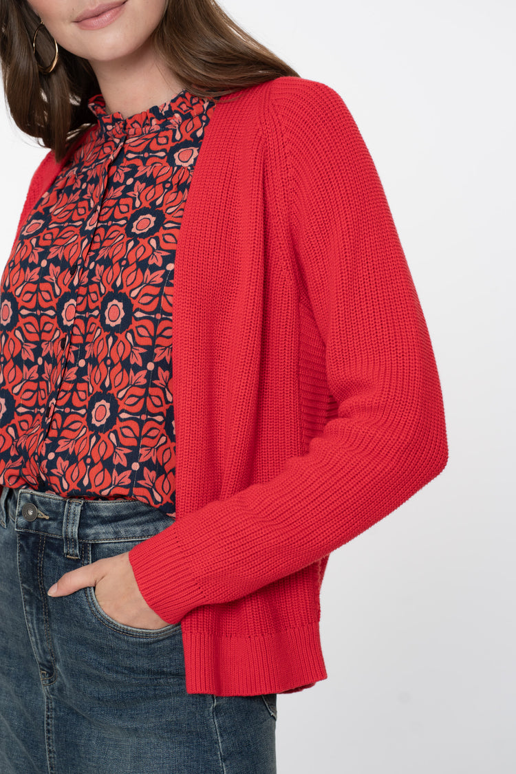Geisha Damen-Strickjacke