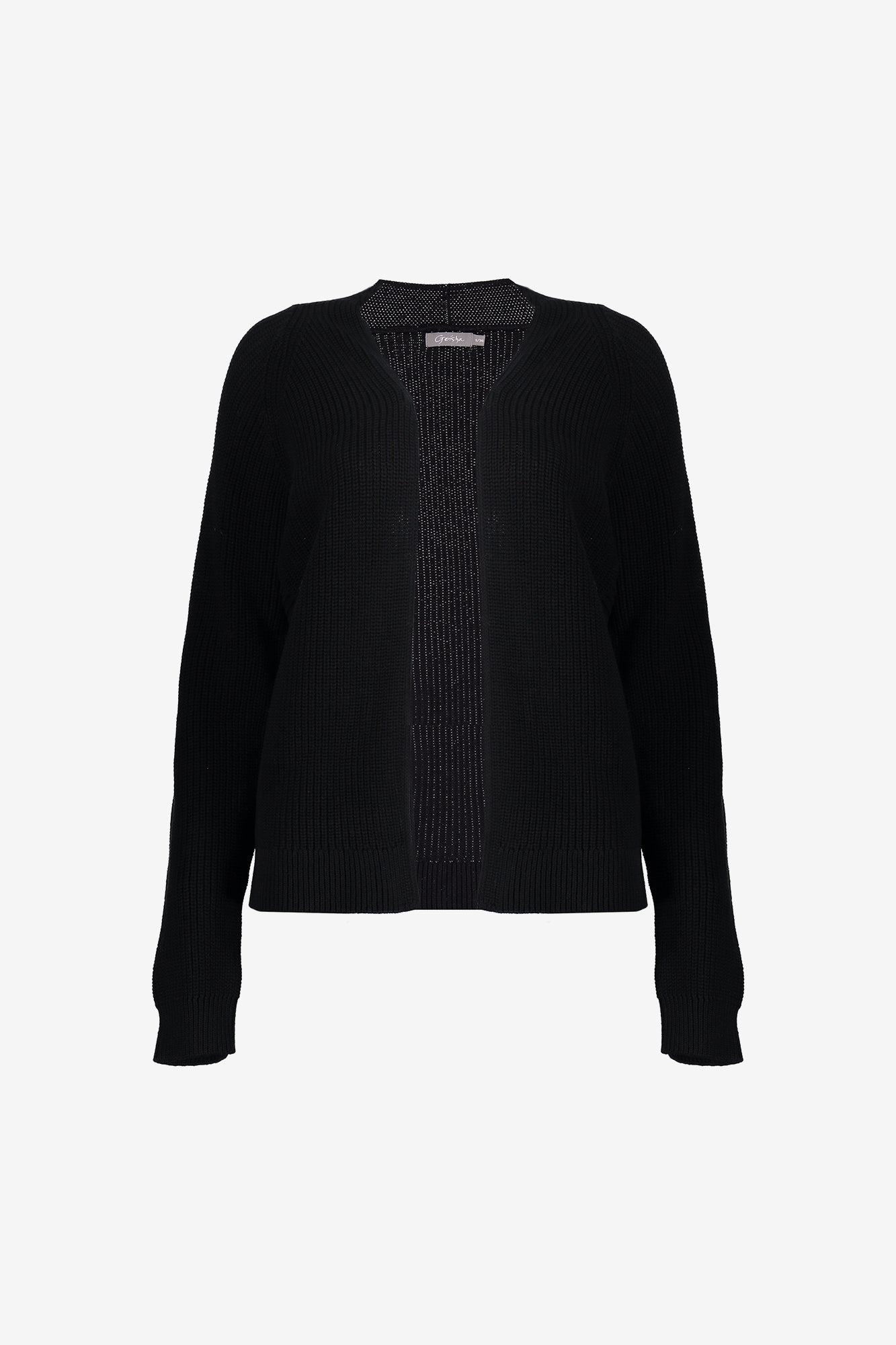 Geisha Damen-Basic-Strickjacke