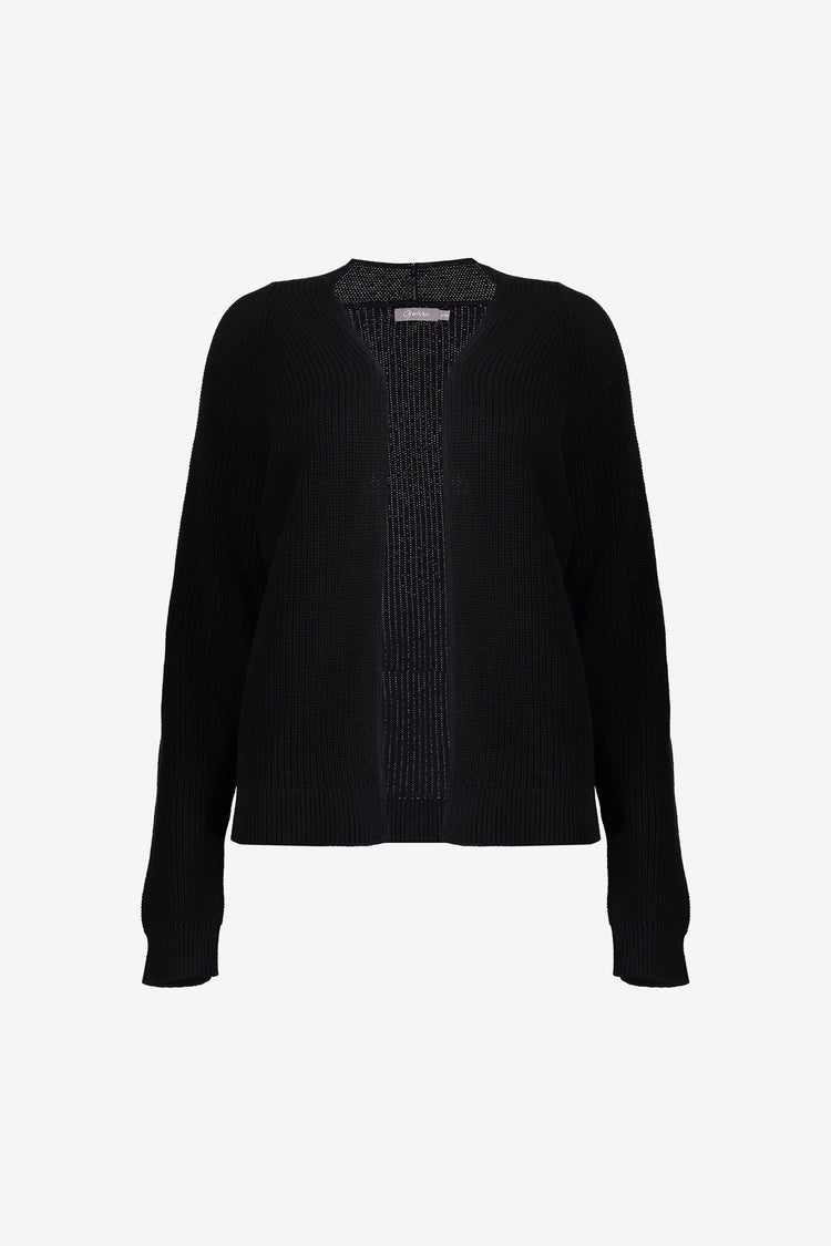 Geisha Damen-Basic-Strickjacke