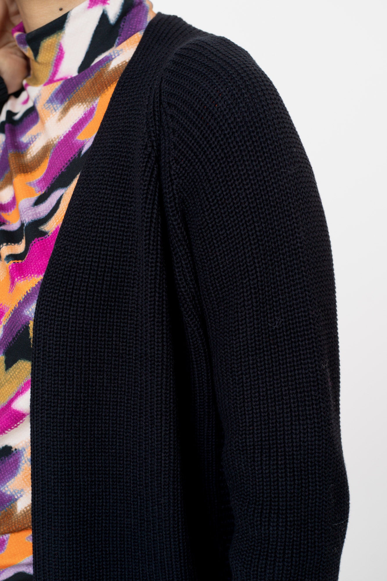 Geisha Damen-Basic-Strickjacke