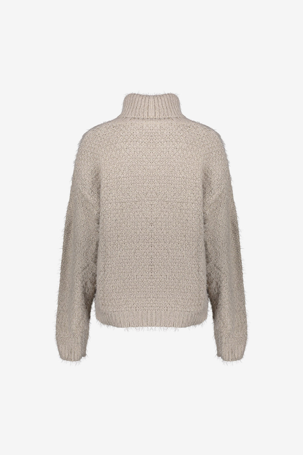 Geisha Damen Zopfpullover mit Turtleneck