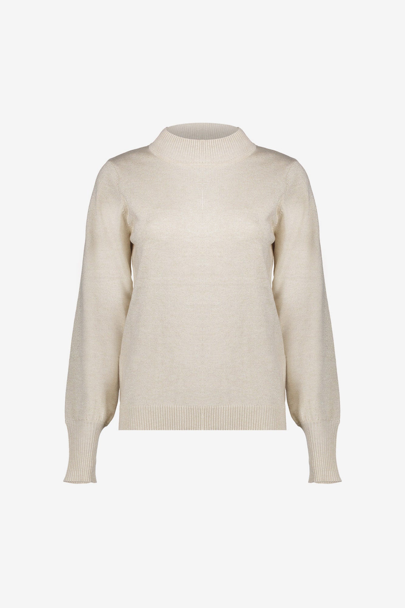 Geisha Damenpullover mit Puffärmeln und Lurex