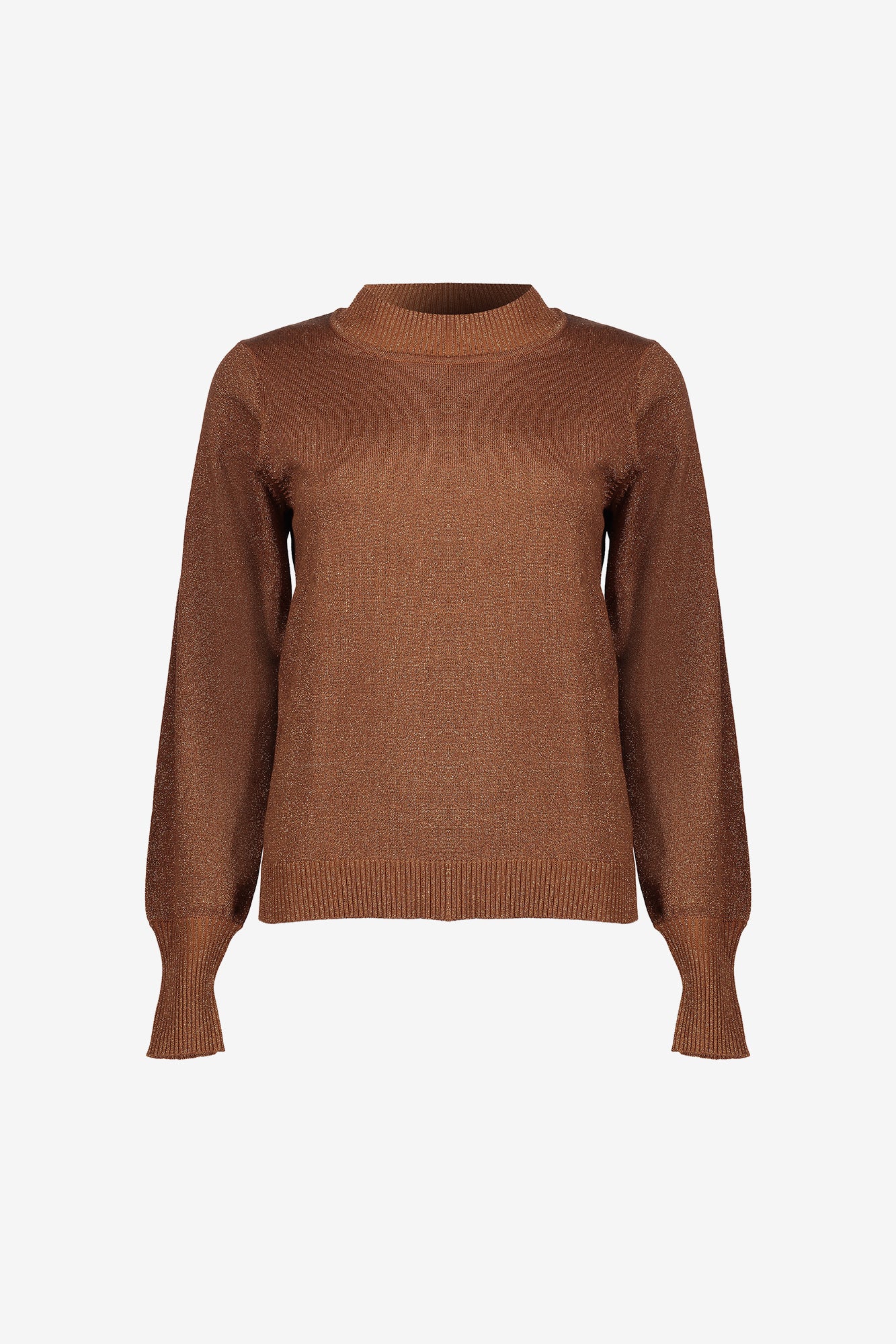 Geisha Damenpullover mit Puffärmeln und Lurex