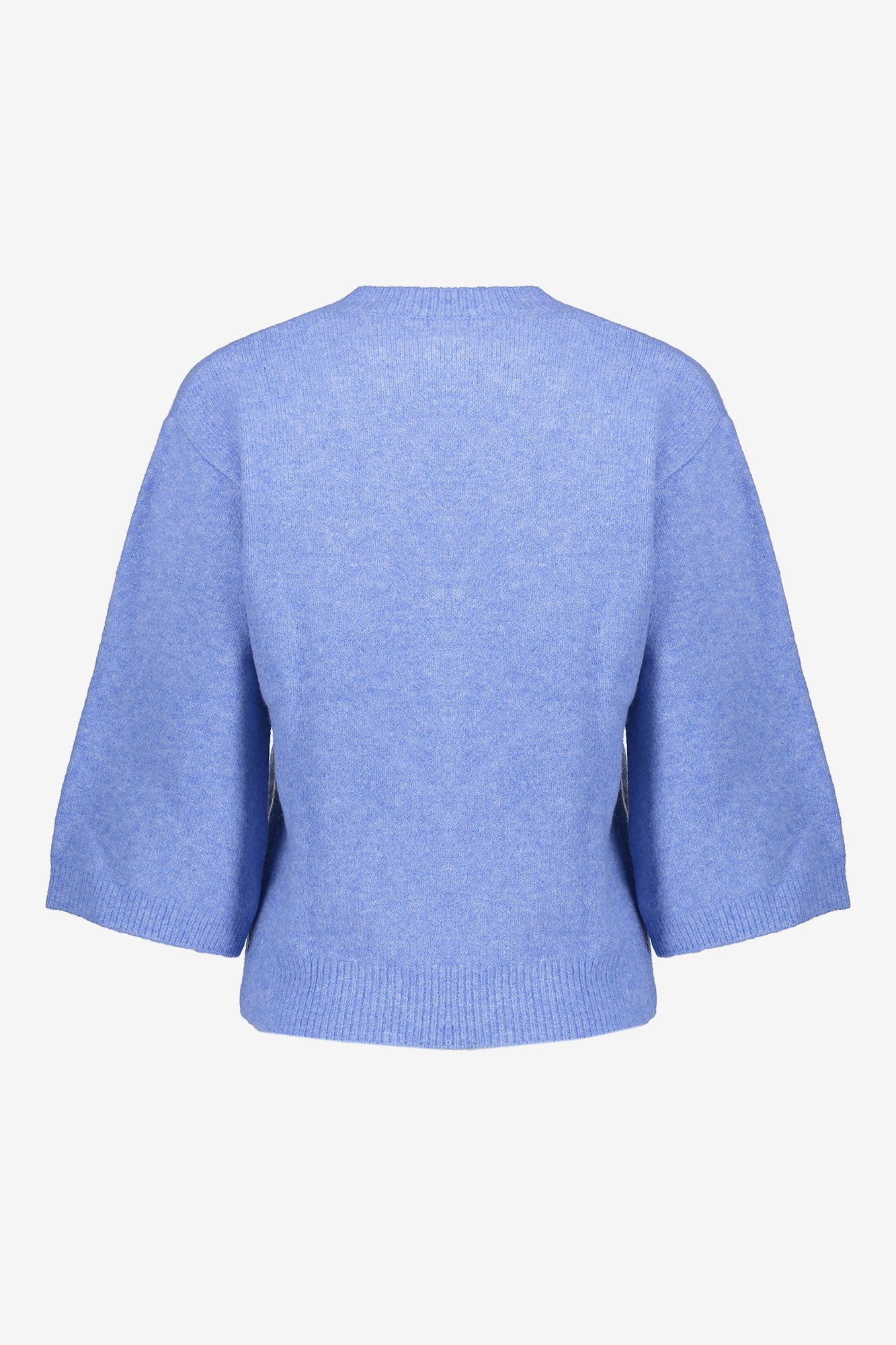Geisha Damenstrickjacke mit V-Ausschnitt und weiten 3/4-Ärmeln