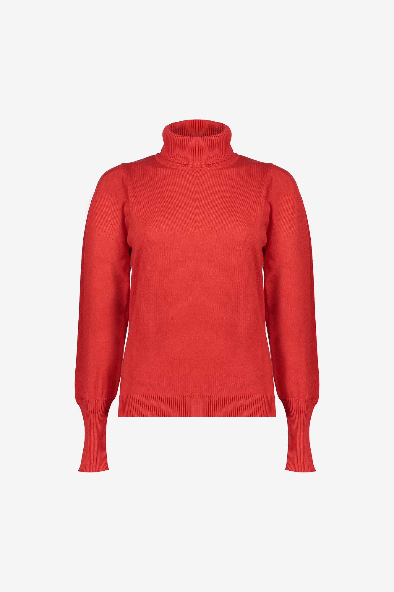 Geisha Damen Basic-Pullover mit Puffärmeln