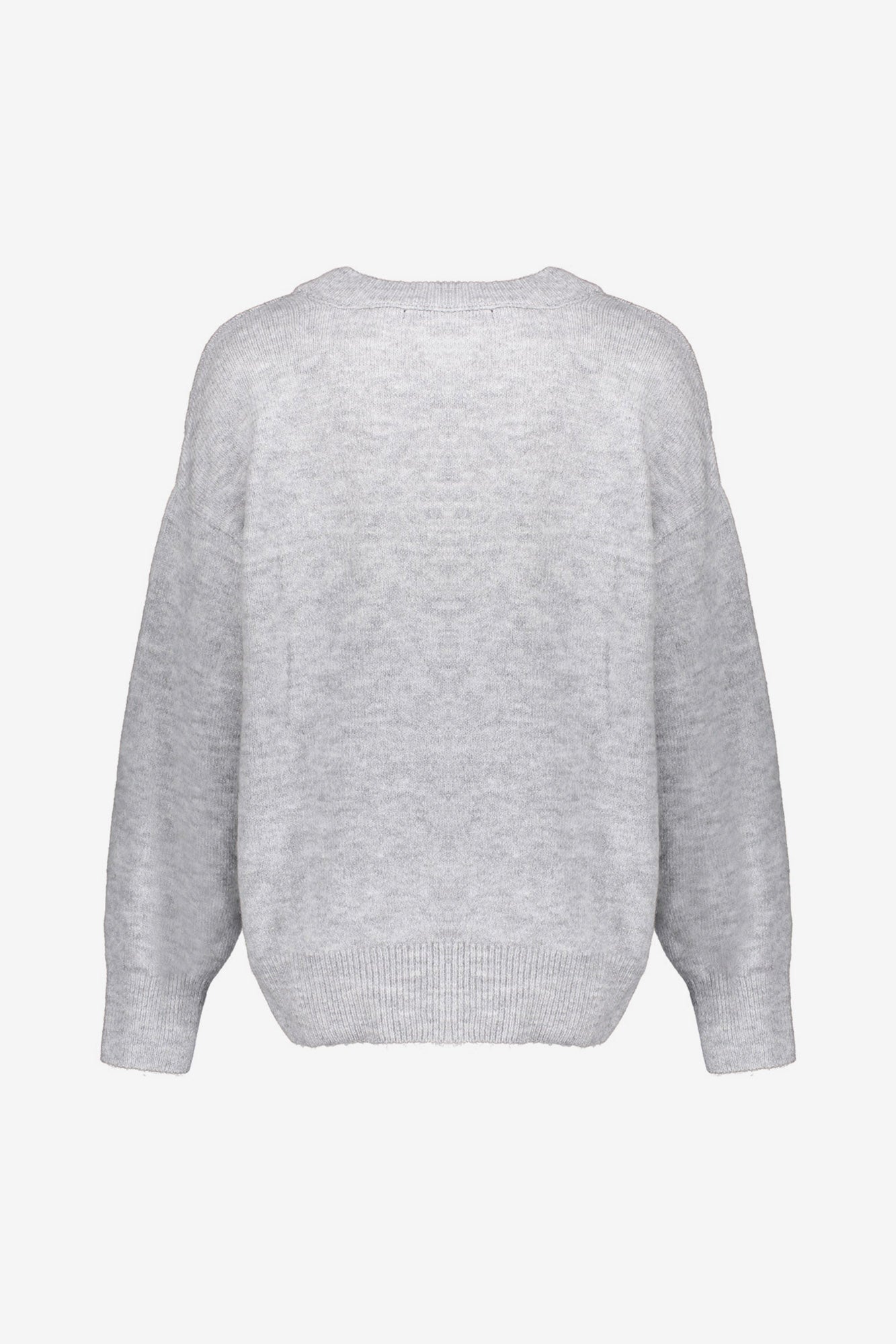 Geisha Damen-Oversized-Strickpullover mit NYC-Schriftzug
