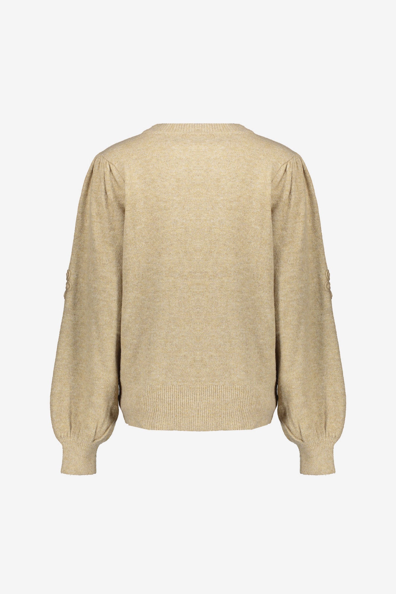 Geisha Damenpullover mit gestickten Blumen