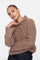 Geisha Damen-Melange-Pullover mit Stehkragen
