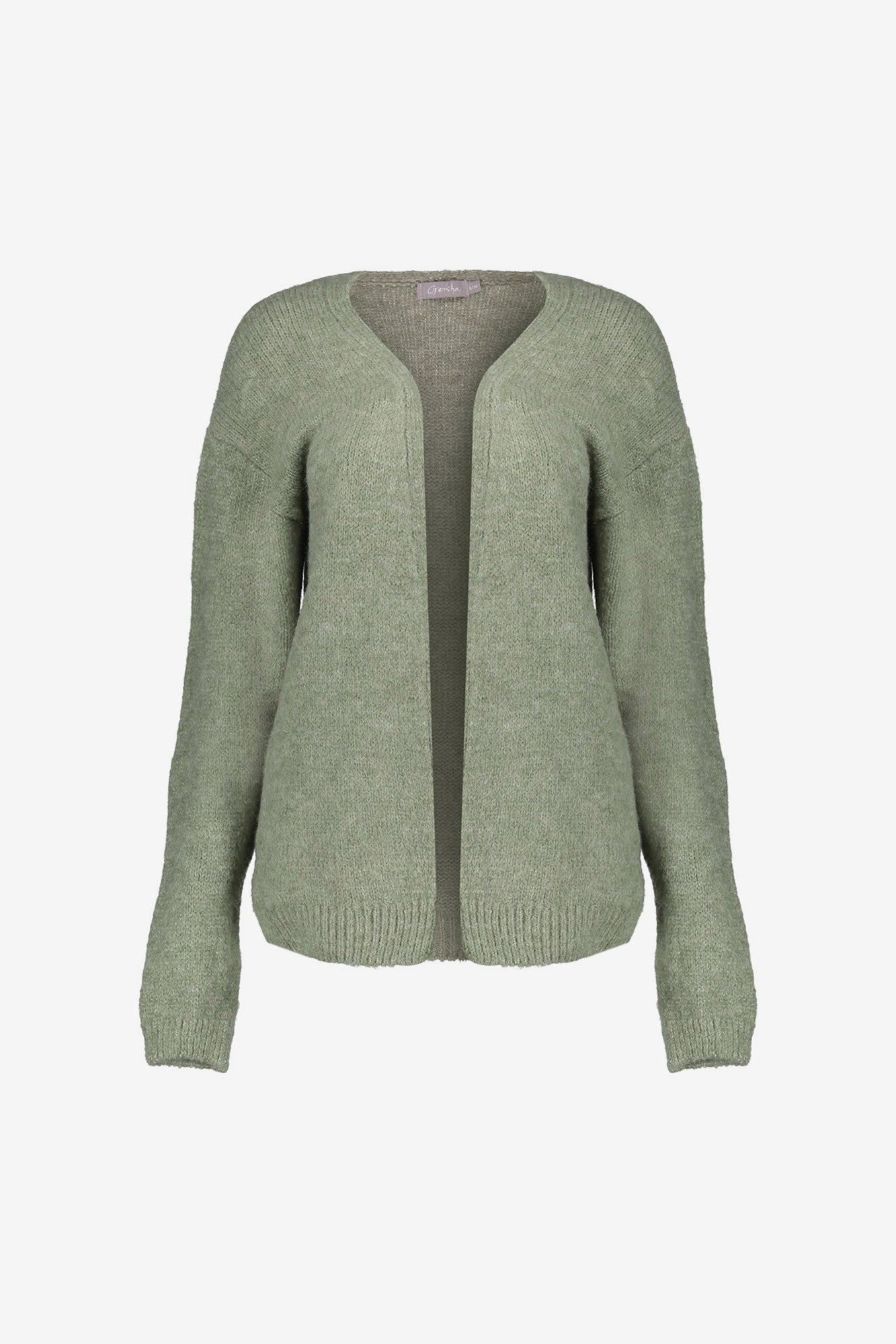 Geisha Damen einfarbige Strickjacke