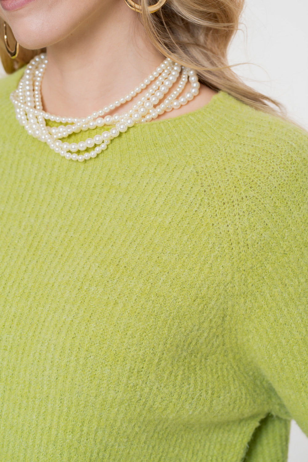 Geisha Damen-Basic-Raglanpullover