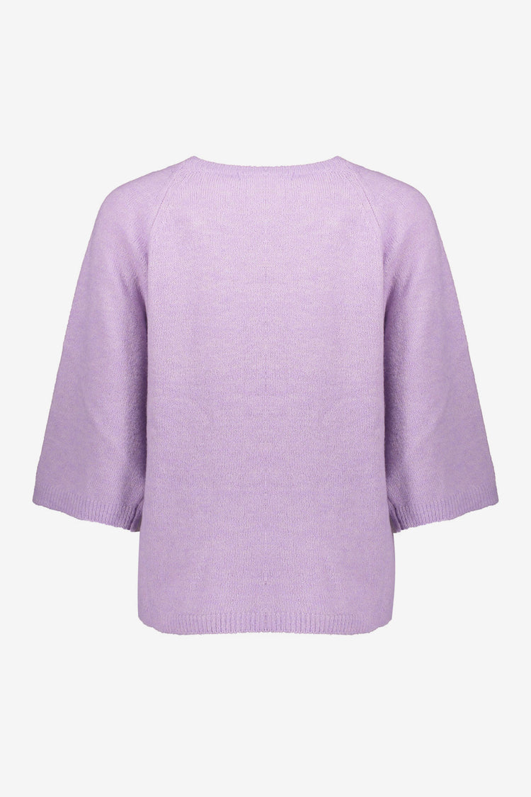 Geisha Damenpullover mit 3/4 weiten Ärmeln