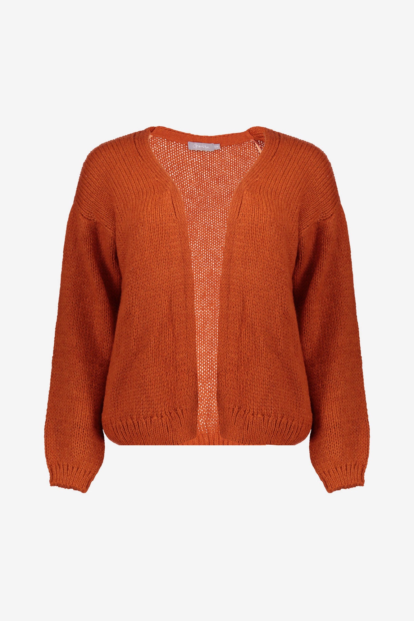 Geisha Damen-Basic-Strickjacke