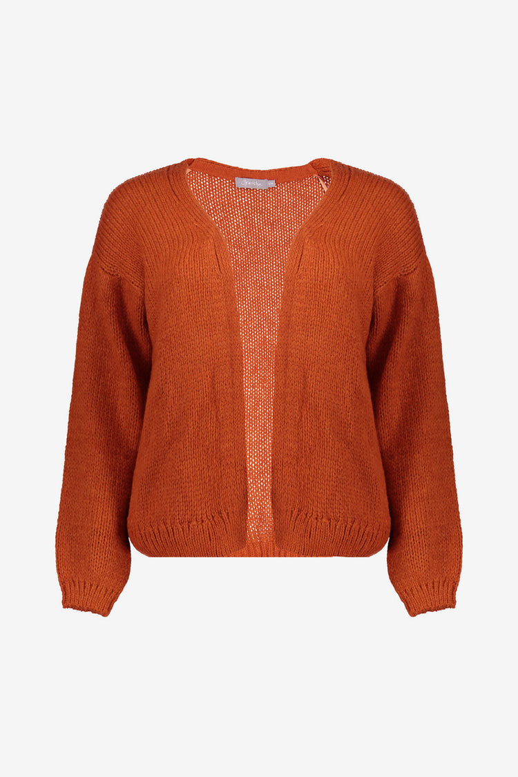 Geisha Damen-Basic-Strickjacke