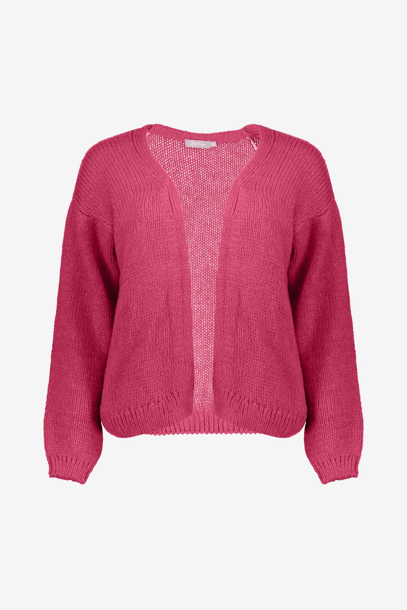 Geisha Damen Basic-Strickjacke